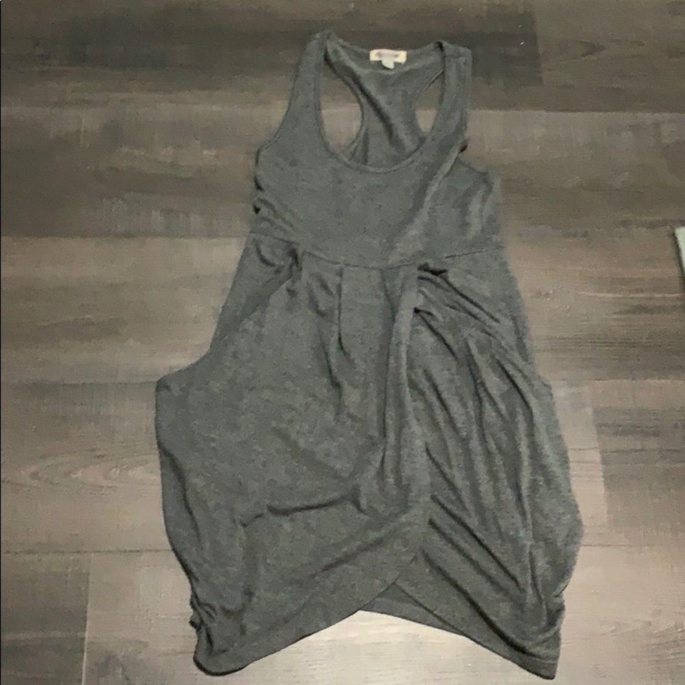 Silence and noise grey dress